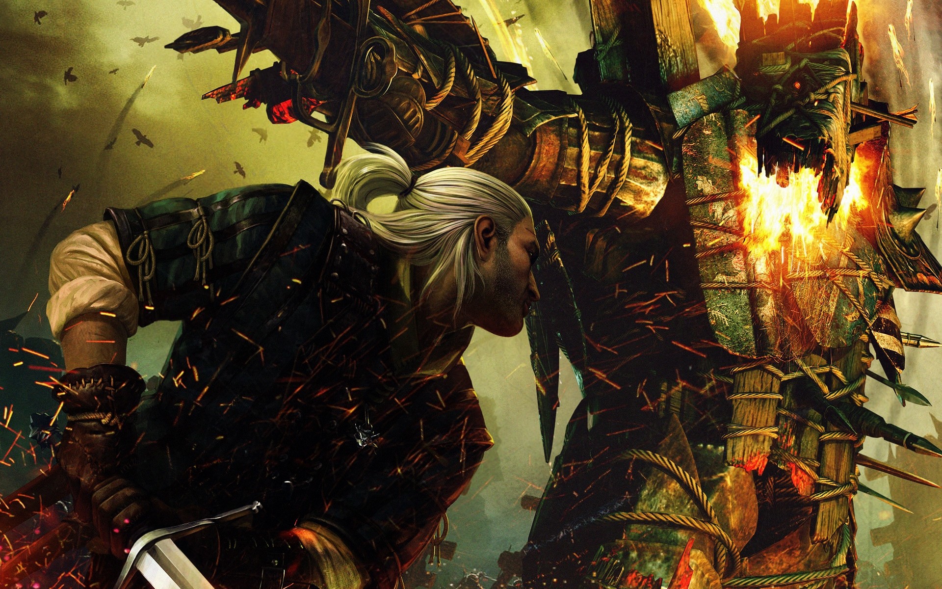 other games painting art flame religion wear illustration games video poster