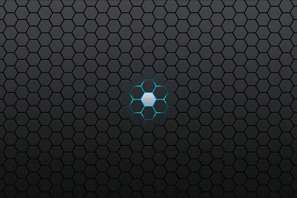 Black grid pattern with abstraction