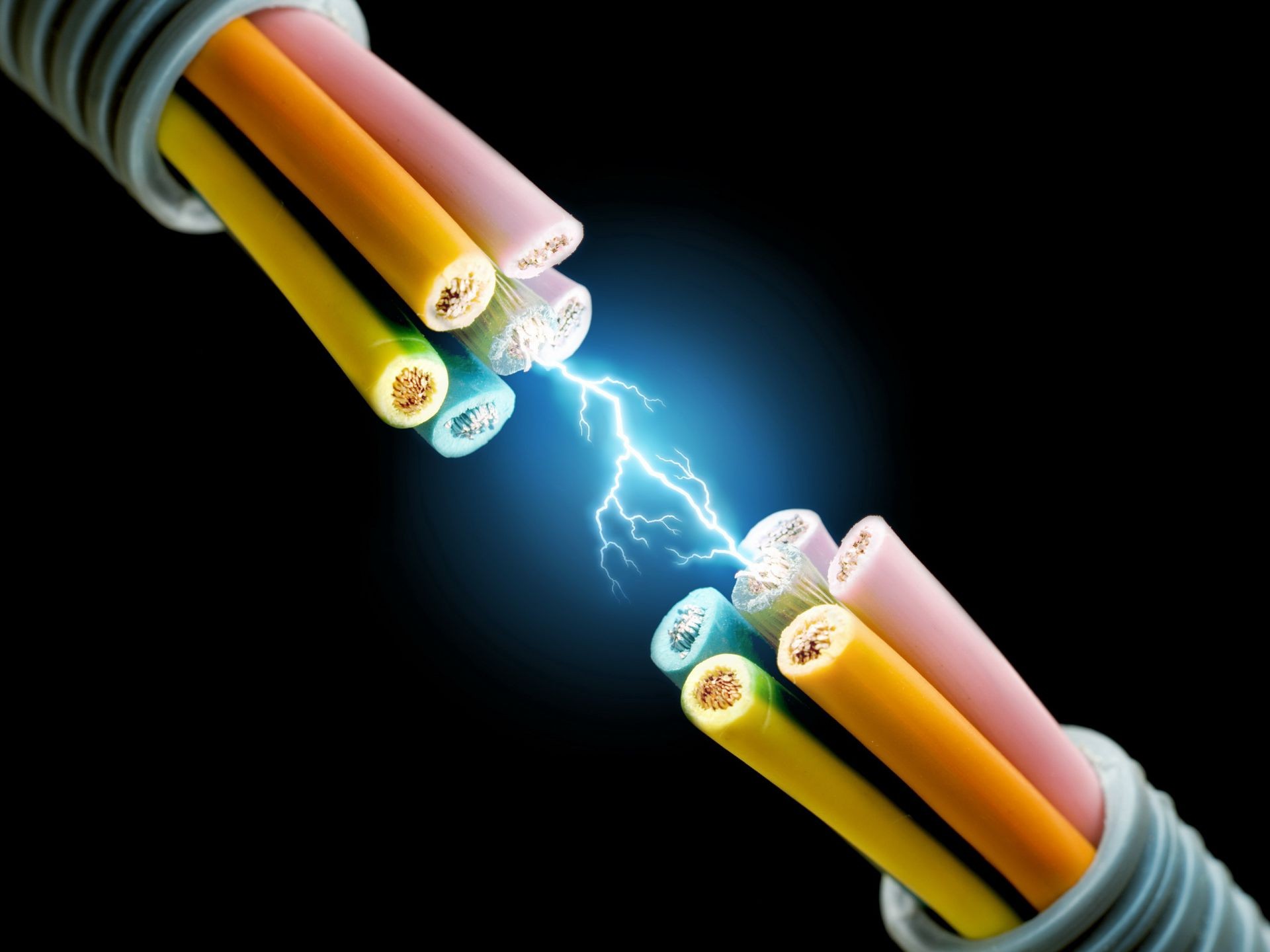 pencil equipment technology motley creativity science connection education wire