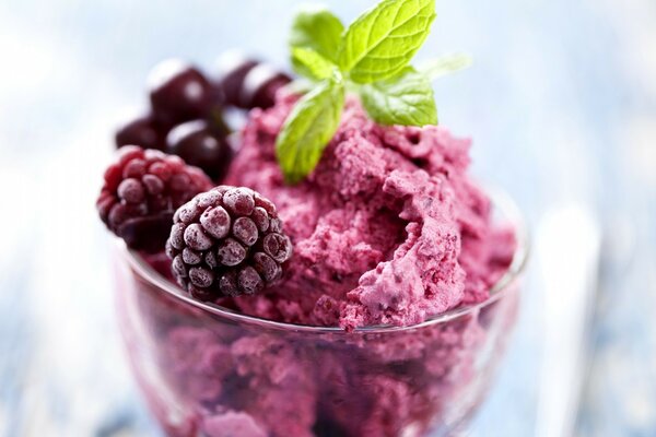 Ice cream summer bright mood