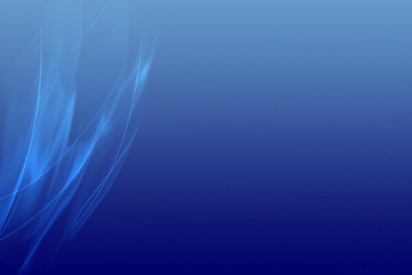 Blue background with blue smoke