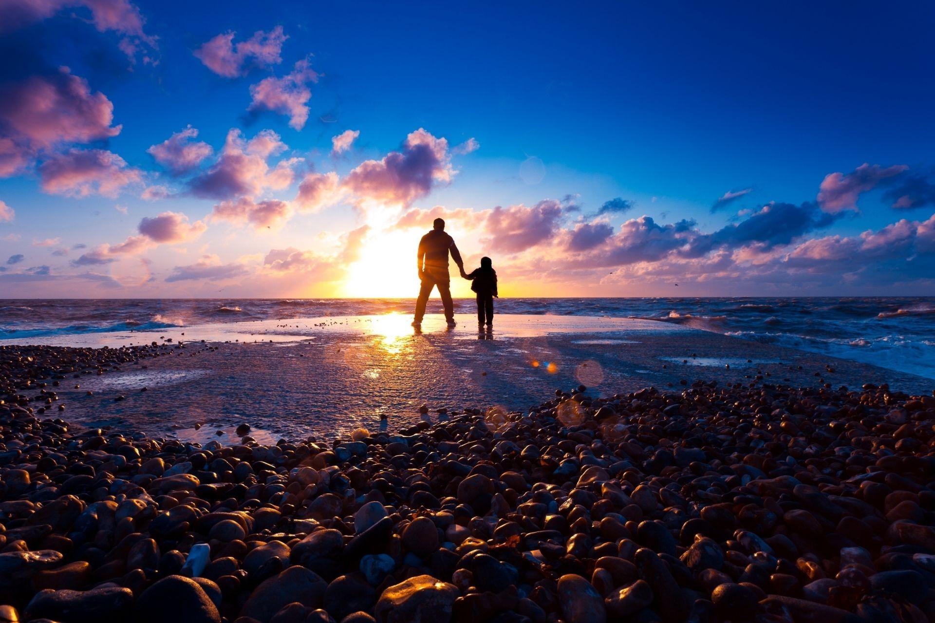 personal photo sunset beach sea ocean dawn water evening dusk sun seashore sky landscape travel seascape