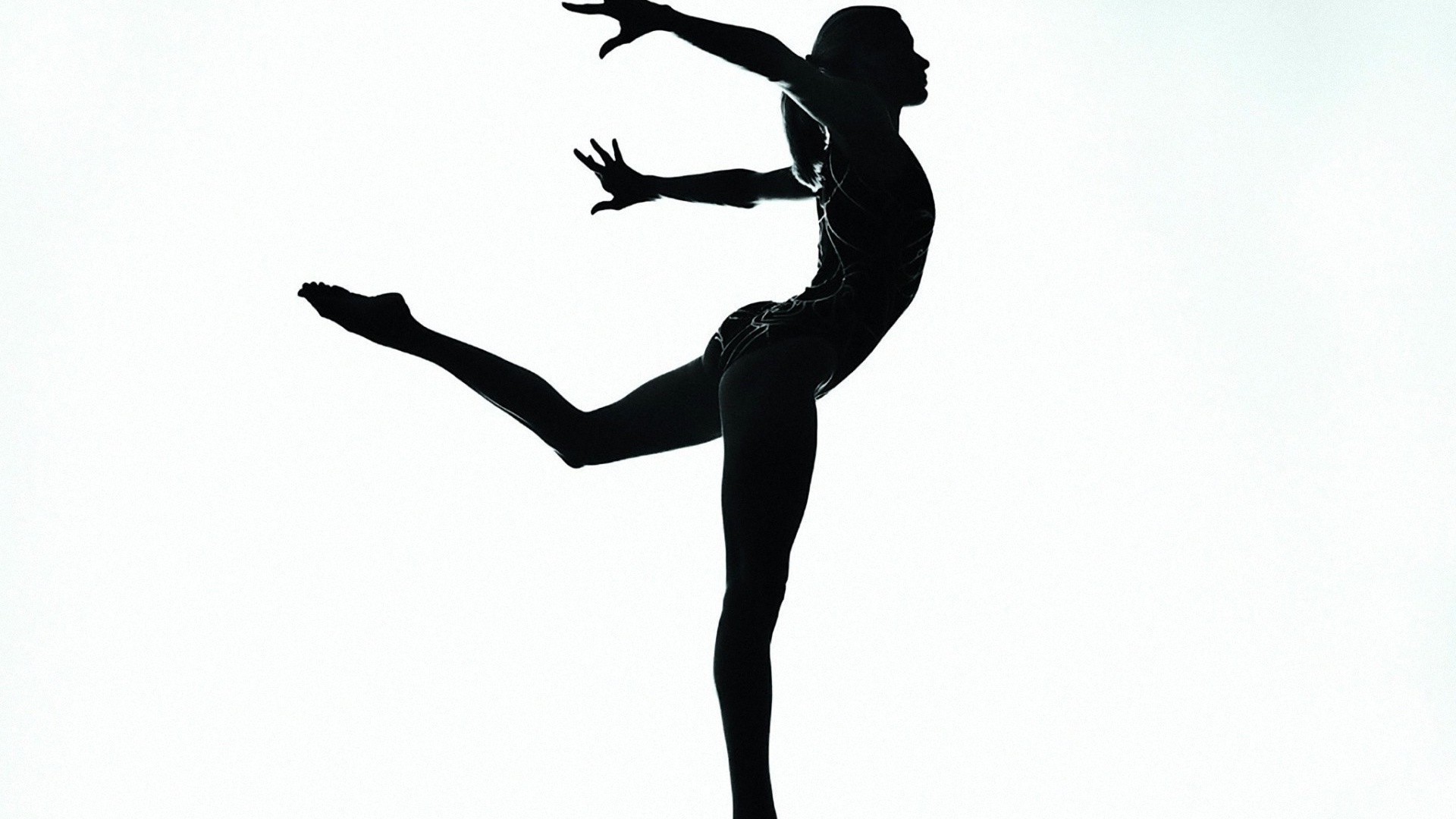 silhouette dancing ballet woman position dancer balance shadow ballerina ballet dancer gymnastics action one art motion backlit exercise tiptoe