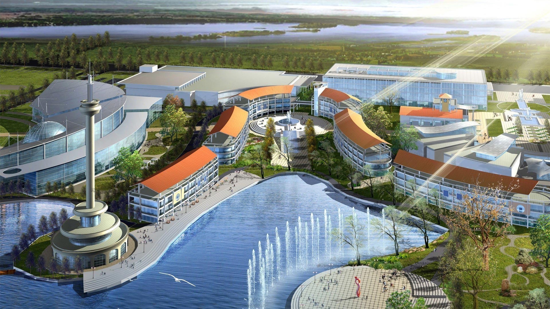 water travel outdoors pool summer hotel architecture river swimming pool nature sky modern resort vacation luxury city tourism